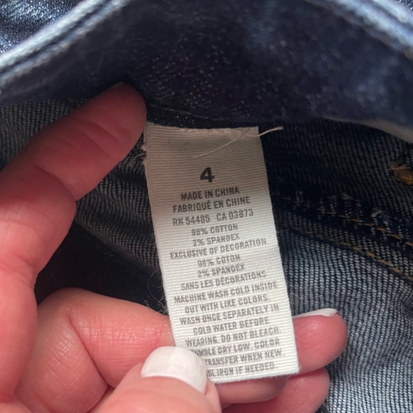 American Eagle denim shorts size 4 - Picture 2 of 4